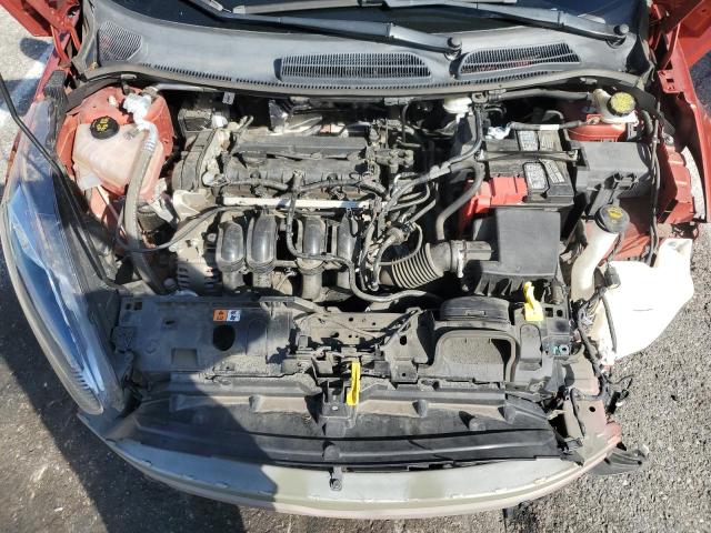 3FADP4EJ0KM116987 - 2019 FORD FIESTA SE RED photo 11