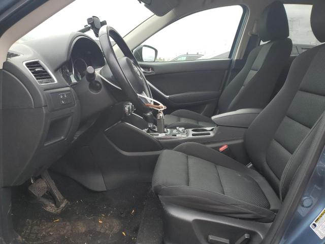 JM3KE4CY5G0782185 - 2016 MAZDA CX-5 TOURING ლურჯი ფოტო 7