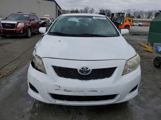 2T1BU40E89C162543 - 2009 TOYOTA COROLLA BASE WHITE photo 5