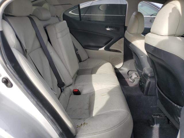 JTHBK262295104432 - 2009 LEXUS IS 250 SILVER photo 10