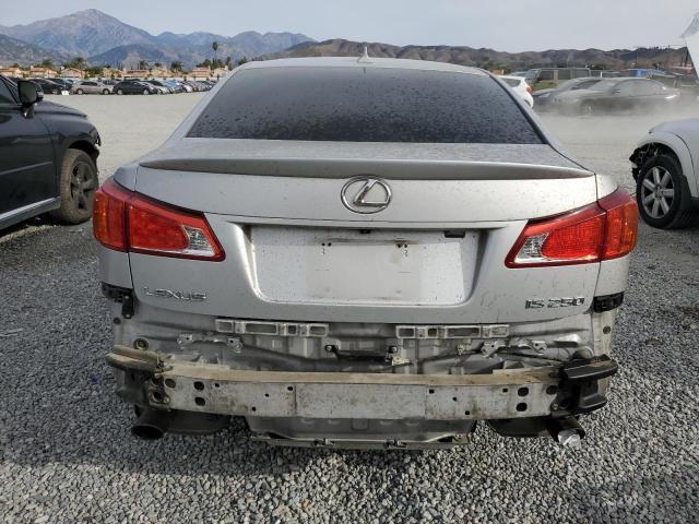 JTHBK262295104432 - 2009 LEXUS IS 250 SILVER photo 6