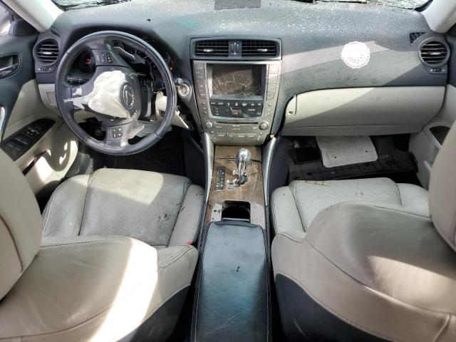 JTHBK262295104432 - 2009 LEXUS IS 250 SILVER photo 8