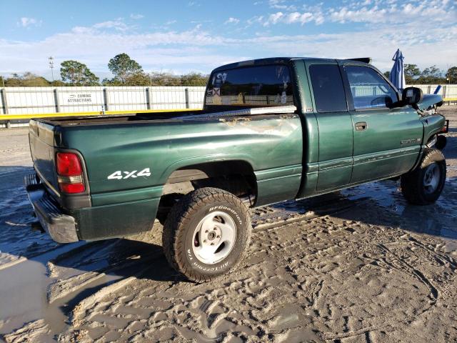 1B7HF13Z3YJ140860 - 2000 DODGE RAM 1500 GREEN photo 3