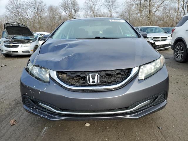 19XFB2F53EE236126 - 2014 HONDA CIVIC LX GRAY photo 5