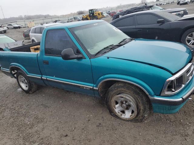 1GCCS1447TK118839 - 1996 CHEVROLET S TRUCK S10 GREEN photo 4