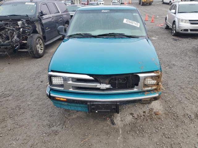 1GCCS1447TK118839 - 1996 CHEVROLET S TRUCK S10 GREEN photo 5