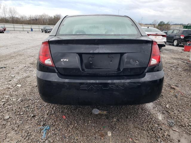 1G8AJ52FX3Z165791 - 2003 SATURN ION LEVEL 2 BLACK photo 6