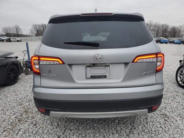 5FNYF6H51KB096214 - 2019 HONDA PILOT EXL SILVER photo 6