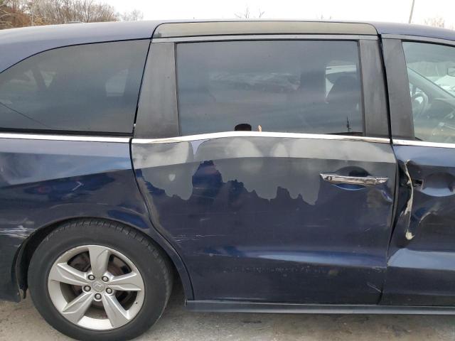 5FNRL6H58JB106975 - 2018 HONDA ODYSSEY EX BLUE photo 11