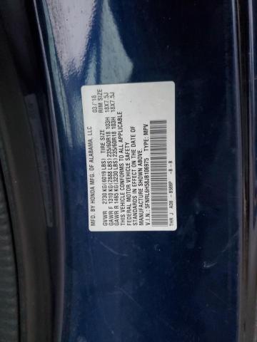 5FNRL6H58JB106975 - 2018 HONDA ODYSSEY EX BLUE photo 13