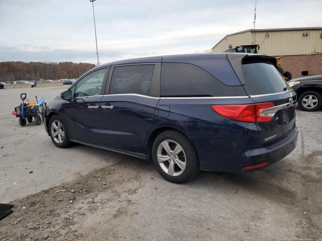 5FNRL6H58JB106975 - 2018 HONDA ODYSSEY EX BLUE photo 2