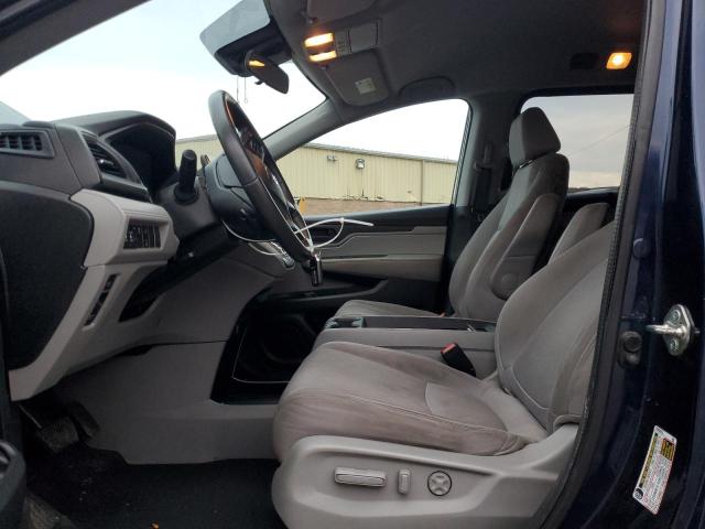 5FNRL6H58JB106975 - 2018 HONDA ODYSSEY EX BLUE photo 7