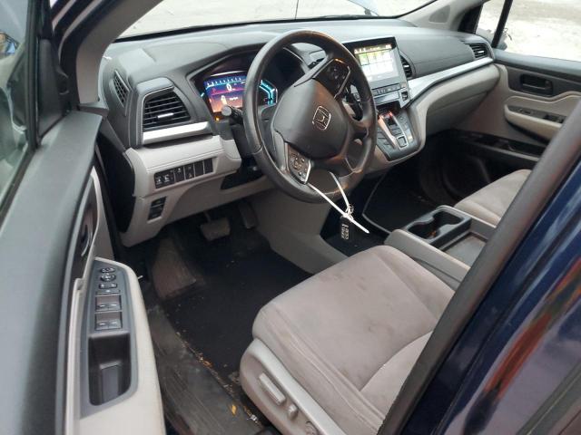 5FNRL6H58JB106975 - 2018 HONDA ODYSSEY EX BLUE photo 8