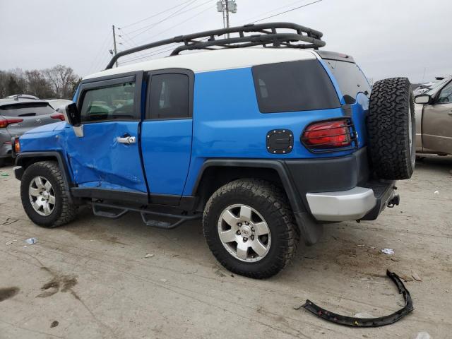 JTEBU11F870005006 - 2007 TOYOTA FJ CRUISER BLUE photo 2