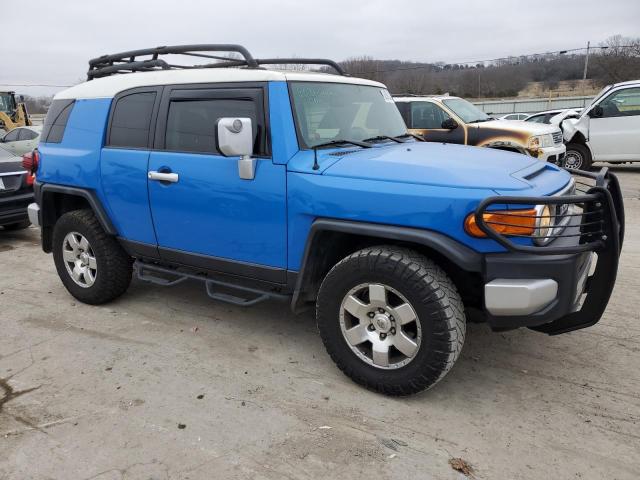 JTEBU11F870005006 - 2007 TOYOTA FJ CRUISER BLUE photo 4