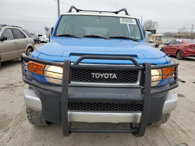 JTEBU11F870005006 - 2007 TOYOTA FJ CRUISER BLUE photo 5