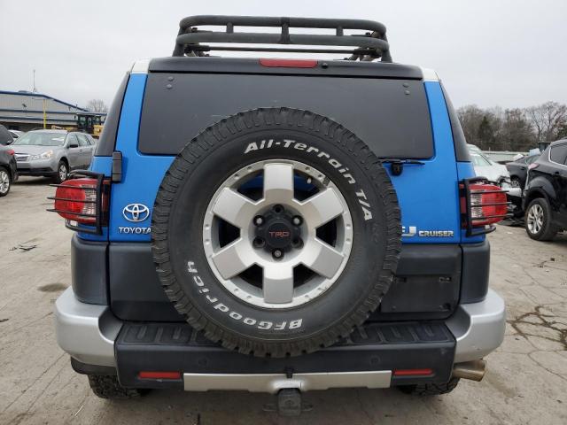 JTEBU11F870005006 - 2007 TOYOTA FJ CRUISER BLUE photo 6