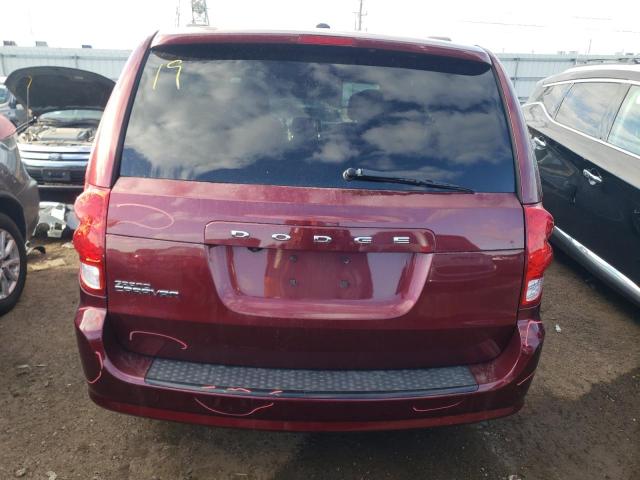 2C4RDGBG6JR243740 - 2018 DODGE GRAND CARA SE RED photo 6