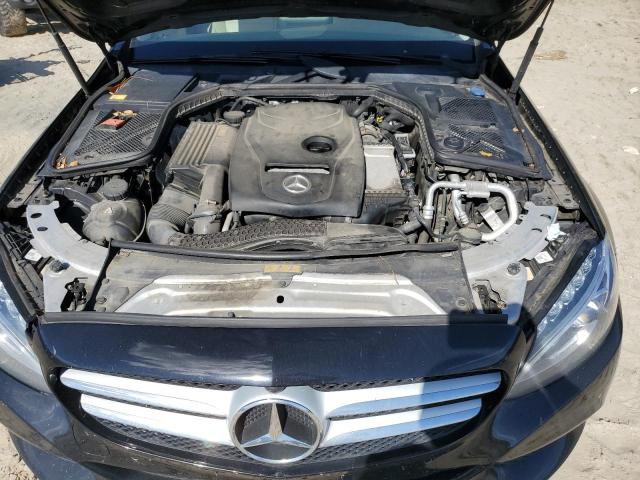 55SWF4KB7FU093851 - 2015 MERCEDES-BENZ C 300 4MATIC BLACK photo 11