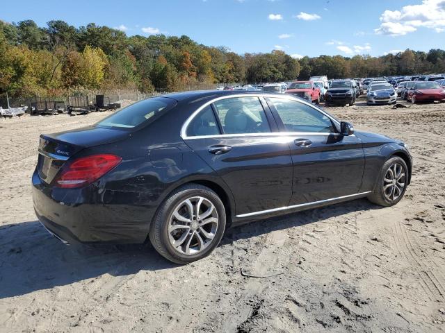 55SWF4KB7FU093851 - 2015 MERCEDES-BENZ C 300 4MATIC BLACK photo 3