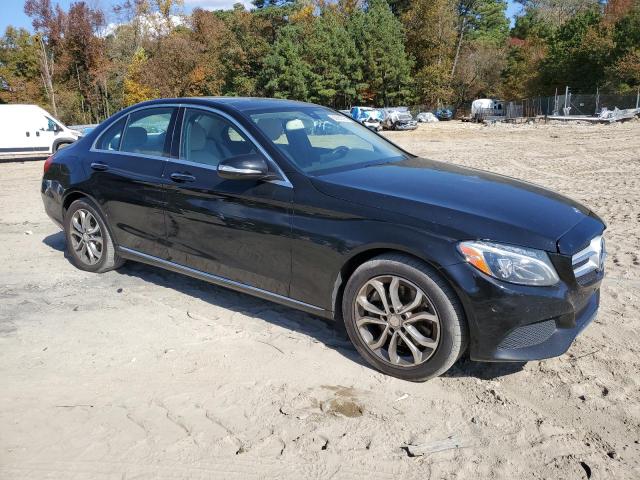 55SWF4KB7FU093851 - 2015 MERCEDES-BENZ C 300 4MATIC BLACK photo 4