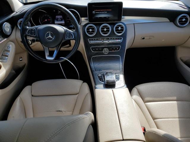 55SWF4KB7FU093851 - 2015 MERCEDES-BENZ C 300 4MATIC BLACK photo 8