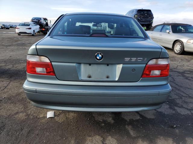 WBADT63492CH98414 - 2002 BMW 530 I AUTOMATIC TEAL photo 6