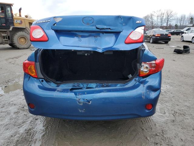 1NXBU40E89Z032356 - 2009 TOYOTA COROLLA BASE BLUE photo 6