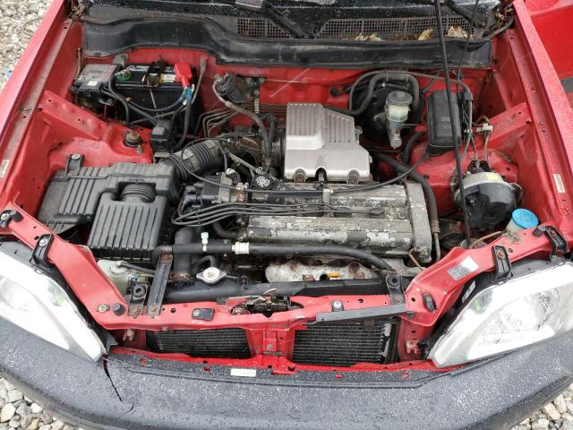 JHLRD18601C020603 - 2001 HONDA CR-V EX RED photo 11