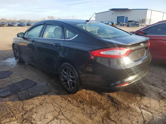 3FA6P0H78FR302254 - 2015 FORD FUSION SE BLACK photo 2