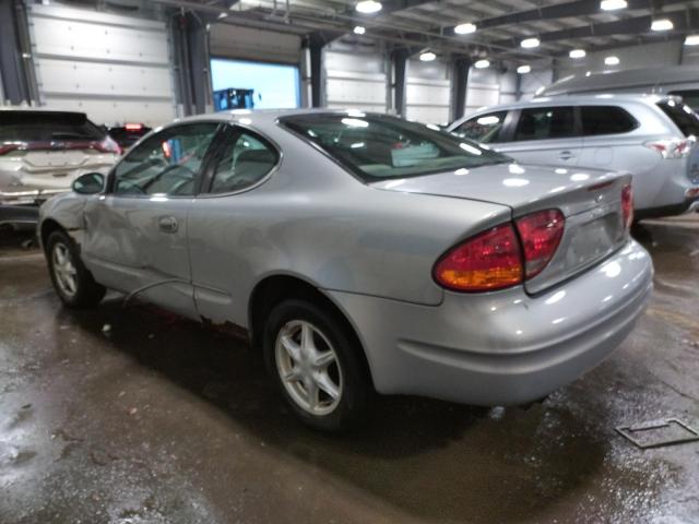 1G3NL12T2XC421365 - 1999 OLDSMOBILE ALERO GL SILVER photo 2