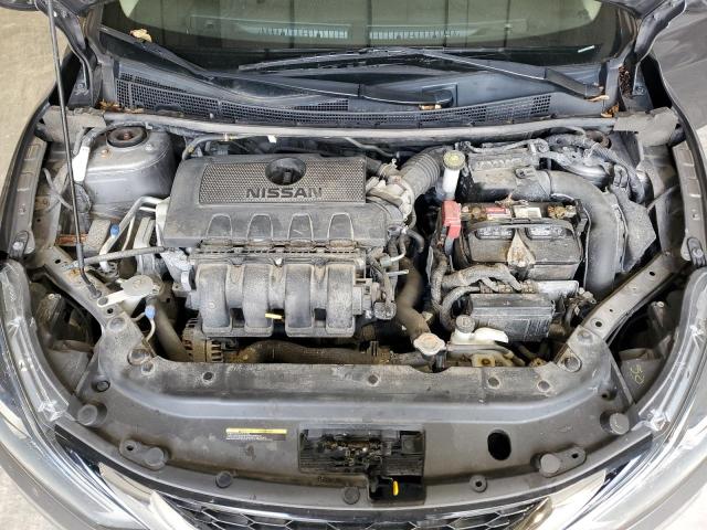3N1AB7AP5KY250803 - 2019 NISSAN SENTRA S ნაცრისფერი ფოტო 11