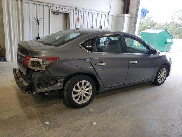 3N1AB7AP5KY250803 - 2019 NISSAN SENTRA S ნაცრისფერი ფოტო 3