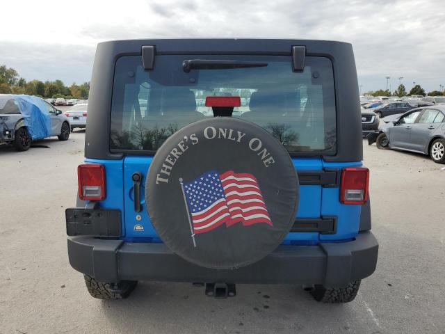 1C4BJWDG1FL657638 - 2015 JEEP WRANGLER U SPORT Azul foto 6