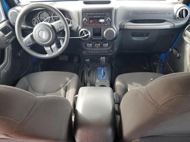 1C4BJWDG1FL657638 - 2015 JEEP WRANGLER U SPORT Azul foto 8
