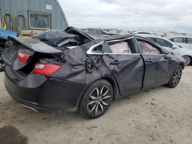 1G1ZG5STXLF153826 - 2020 CHEVROLET MALIBU RS 勃艮第红 照片 3