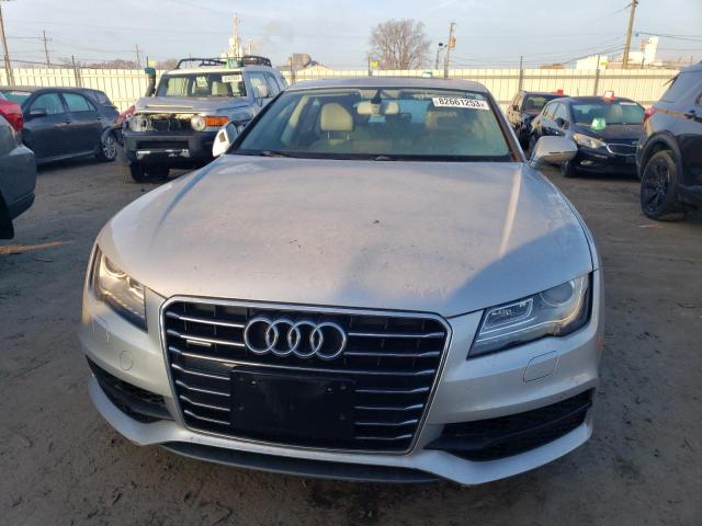 WAU2GAFCXEN050133 - 2014 AUDI A7 PRESTIGE SILVER photo 5