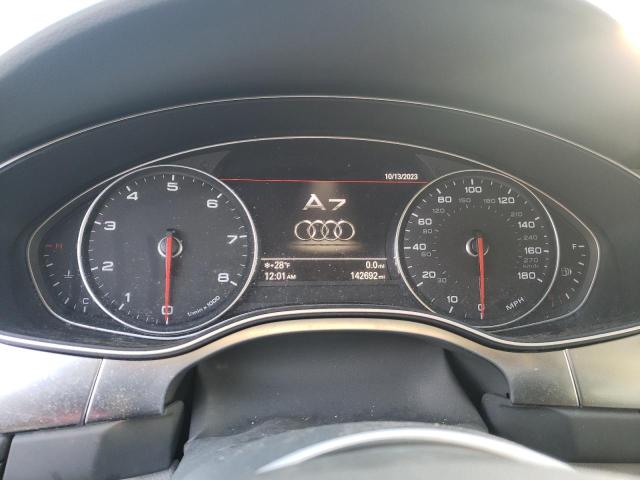 WAU2GAFCXEN050133 - 2014 AUDI A7 PRESTIGE SILVER photo 9