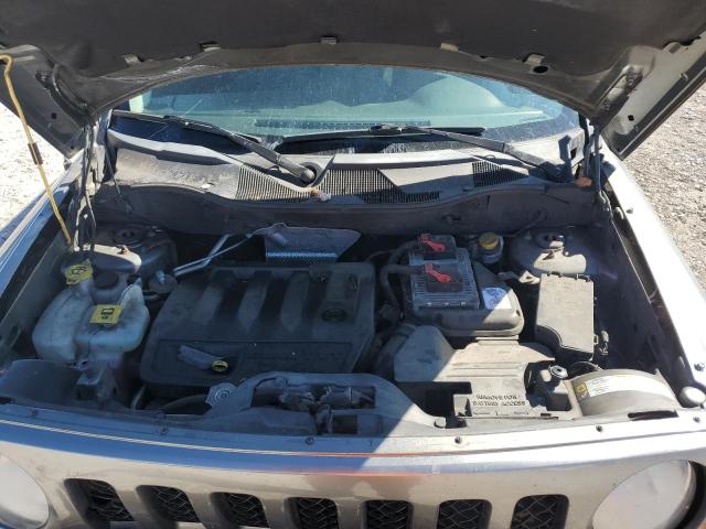 1C4NJRBB0CD604165 - 2012 JEEP PATRIOT SPORT ნაცრისფერი ფოტო 12