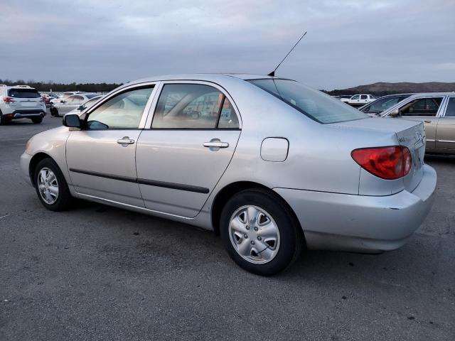 2T1BR32E27C752789 - 2007 TOYOTA COROLLA CE SILVER photo 2