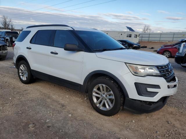 1FM5K7B86HGA03169 - 2017 FORD EXPLORER WHITE photo 4