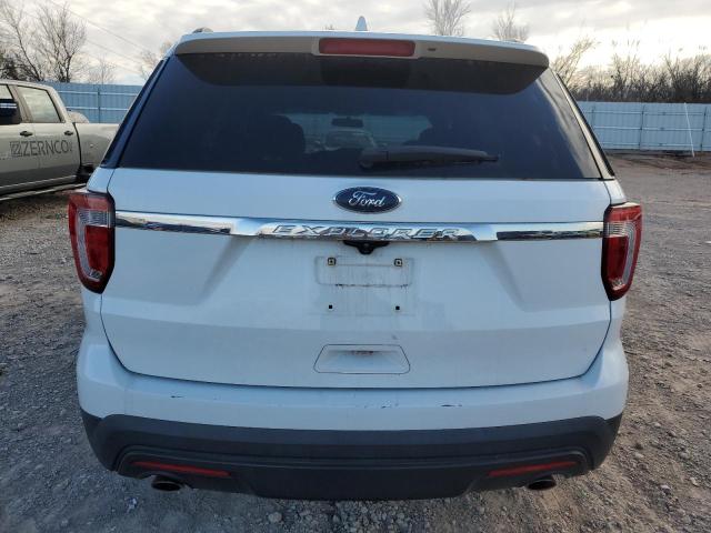 1FM5K7B86HGA03169 - 2017 FORD EXPLORER WHITE photo 6