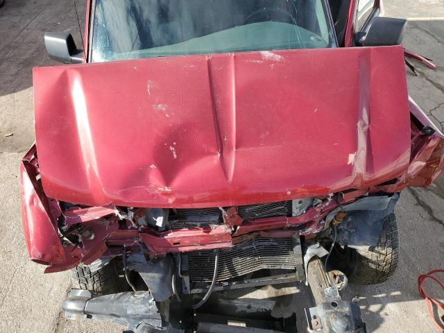 1FTKR4EE9BPA56782 - 2011 FORD RANGER SUPER CAB MAROON photo 11