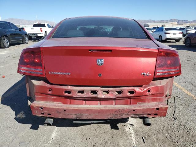 2B3KA53H46H179489 - 2006 DODGE CHARGER R/T წითელი ფოტო 6