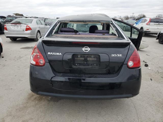 1N4BA41E58C826219 - 2008 NISSAN MAXIMA SE BLACK photo 6