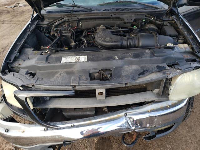 2FTRX18L42CA38690 - 2002 FORD F150 BLACK photo 11