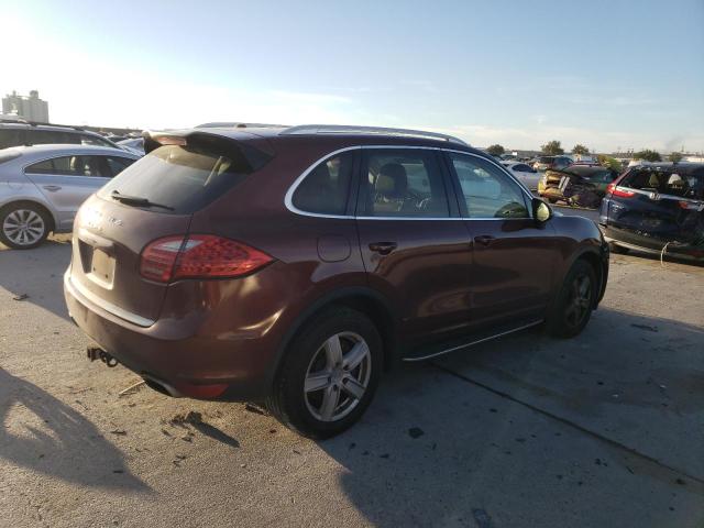 WP1AA2A25CLA07637 - 2012 PORSCHE CAYENNE MAROON photo 3