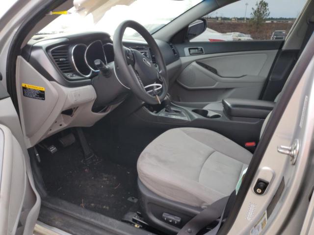 KNAGM4A71D5393843 - 2013 KIA OPTIMA LX SILVER photo 7