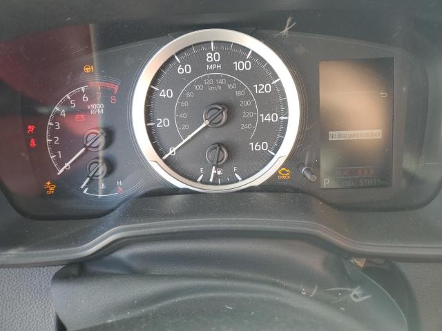 5YFEPRAE7LP093447 - 2020 TOYOTA COROLLA LE Білий фото 9