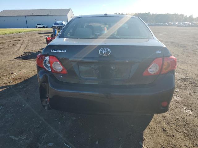 JTDBL40E099049484 - 2009 TOYOTA COROLLA BASE BLACK photo 6